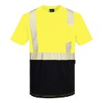 Picture of Portwest S196 Hi-Vis Segmented Tape Contrast T-Shirt S/S