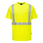 Picture of Portwest S198 Hi-Vis Pocketless S/S T-Shirt