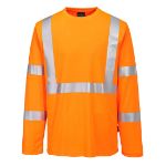 Picture of Portwest S199 Hi-Vis Pocketless L/S T-Shirt
