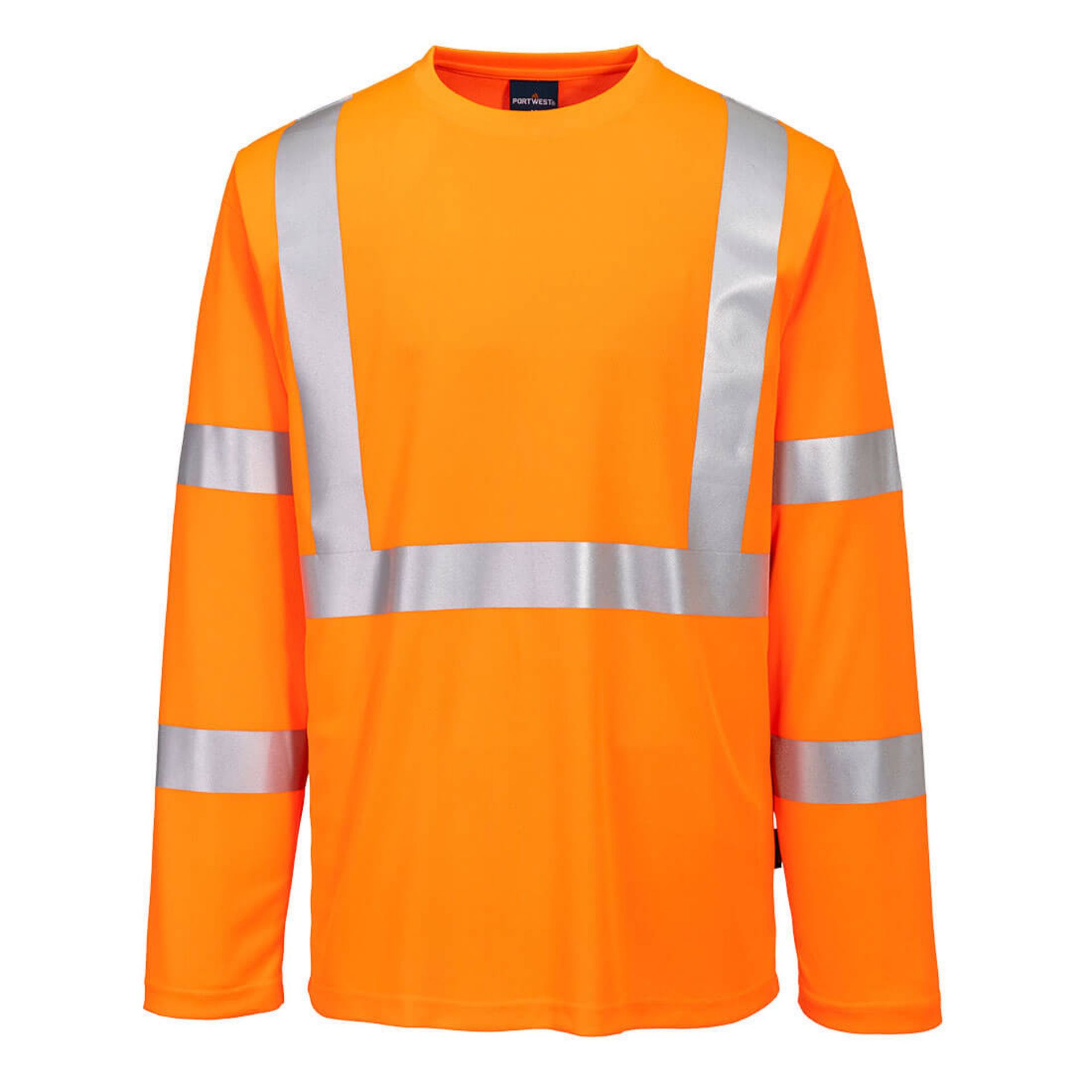 Picture of Portwest S199 Hi-Vis Pocketless L/S T-Shirt