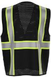 Picture of Safety Brite SB-43ZS Multi-Pocket Two-Tone Trim Mesh Vest