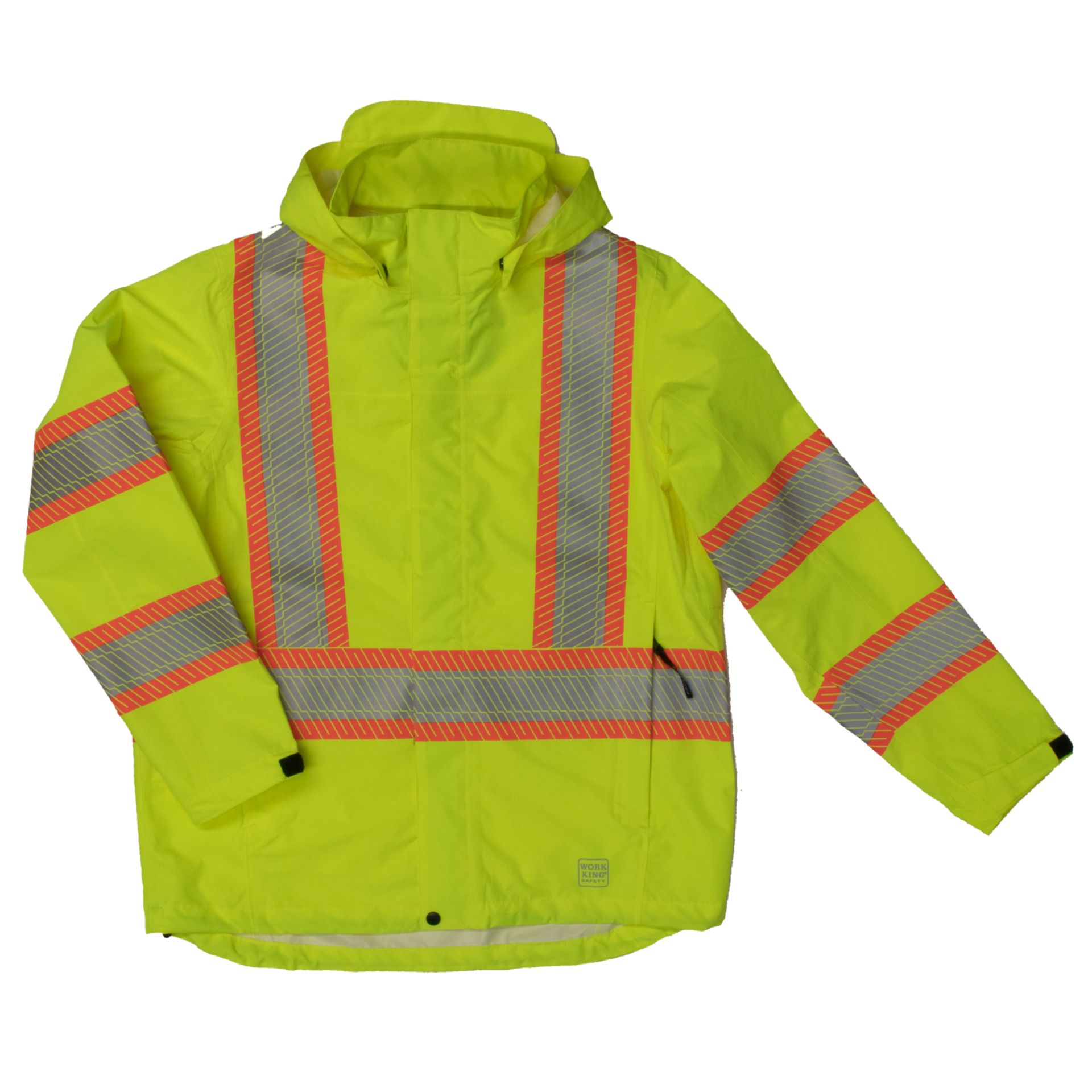 Picture of Tough Duck SJ05 PACKABLE SAFETY RAIN JACKET