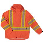 Picture of Tough Duck SJ05 PACKABLE SAFETY RAIN JACKET