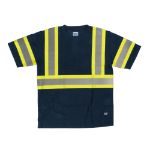 Picture of Tough Duck ST09 S/S SAFETY T-SHIRT W/ ARMBAND