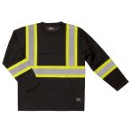 Picture of Tough Duck ST10 L/S SAFETY T-SHIRT W/ ARMBAND