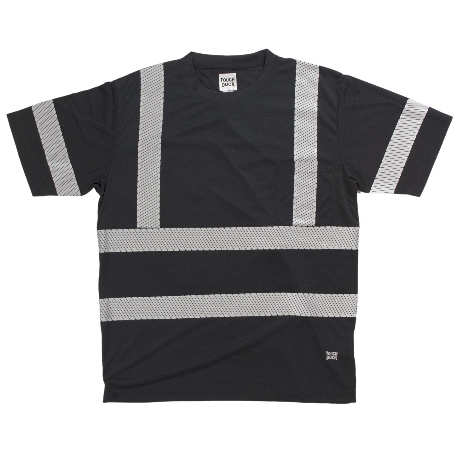Picture of Tough Duck ST12 S/S SAFETY T-SHIRT W/ SEGMENTED STRIPES