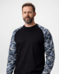 Picture of Forge FR MFRCAMOT-1 MEN'S FR TEE WITH CAMO PRINT SLEEVE