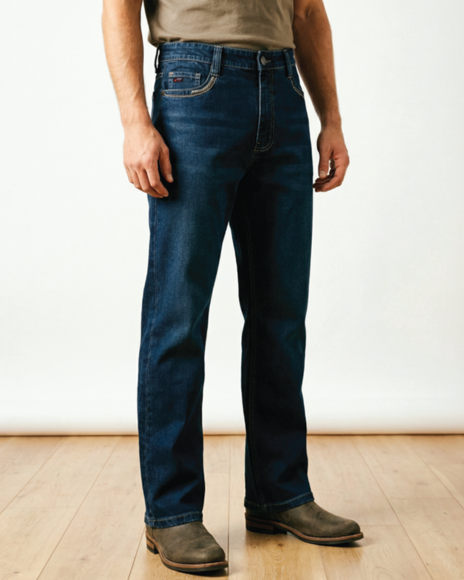 Picture of Forge FR MFRJ-103 MEN'S FR STRETCH HEAVY EMBROIDERY JEANS