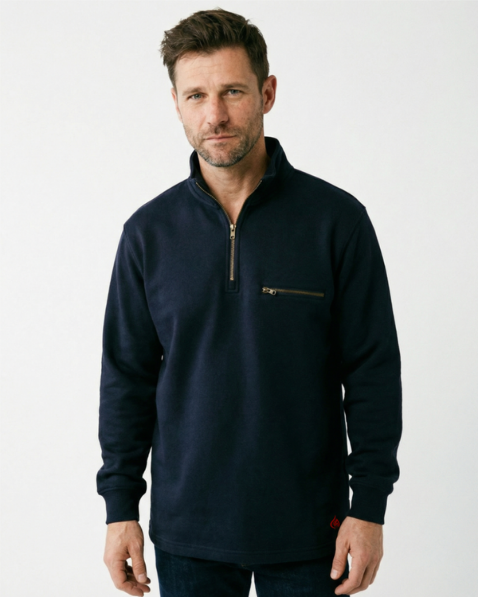 Picture of Forge FR MFRQZS-0028 MENS FR 1/4 ZIPSWEATER