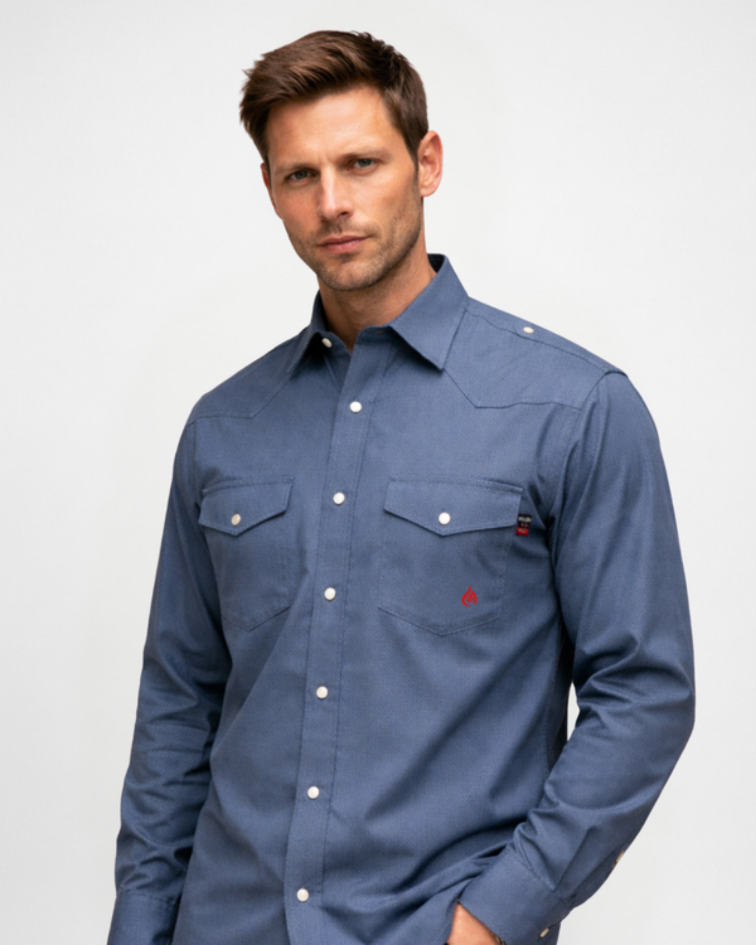 Picture of Forge FR MFRSTRCS-4 MEN'S FR PRINT SHIRT