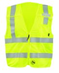 Picture of Occunomix TSE-IMBZ MESH SELF-EXTINGUISHING BREAKAWAY VEST w/QUICK RELEASE ZIPPER