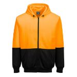 Picture of Portwest UB327 Hi-Vis Two-Tone Zip Hoodie