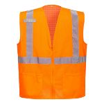 Picture of Portwest UC495 Economy Hi-Vis Mesh External Pocket Vest