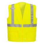 Picture of Portwest UC495 Economy Hi-Vis Mesh External Pocket Vest