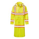 Picture of Portwest UH405 Hi-Vis Contrast Tape Rain Coat 48
