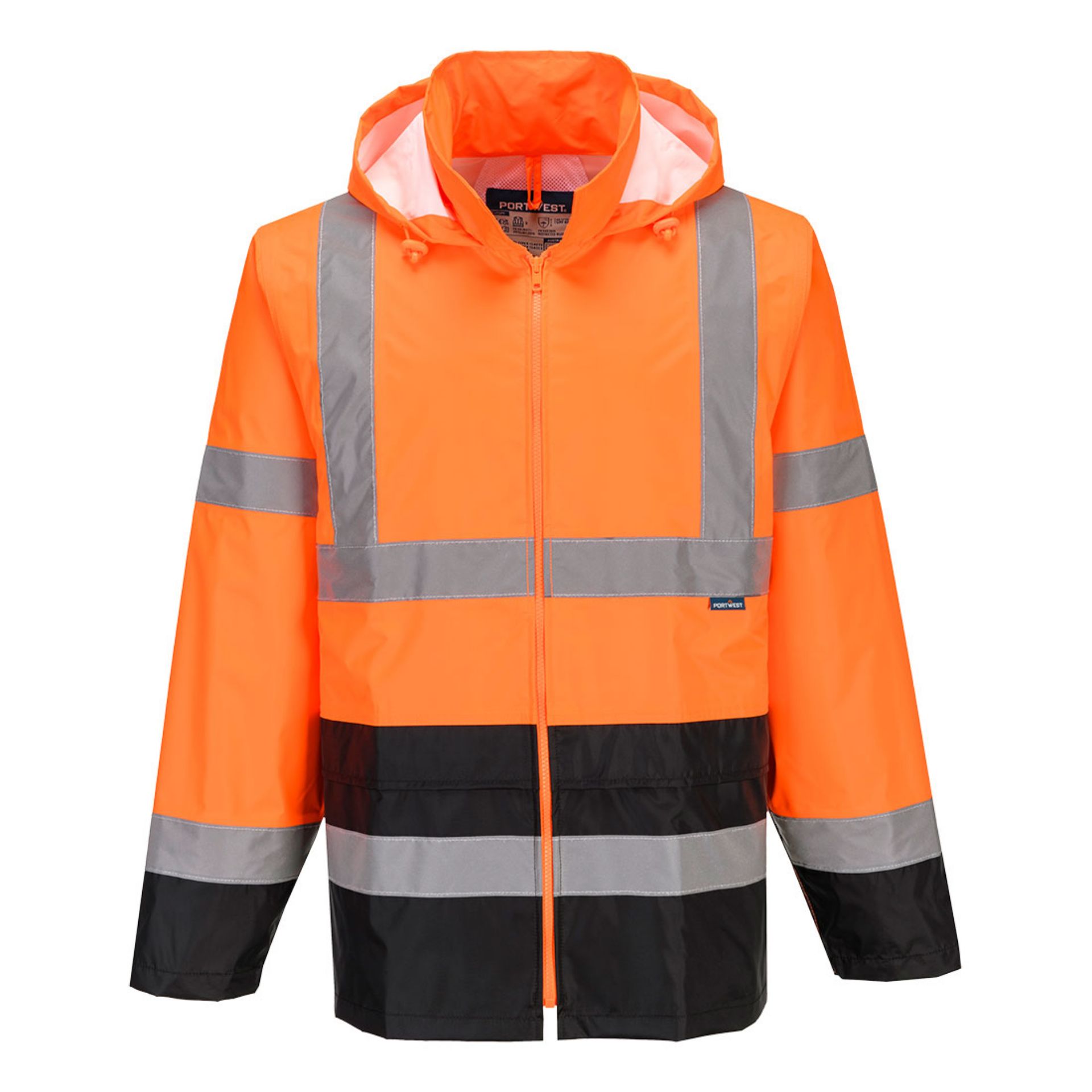 Picture of Portwest UH443 Hi-Vis Contrast Rain Traffic Jacket