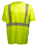 Picture of Occunomix UHV1000 MIRACOOL® H2KEWL™ PERFORMANCE KNIT SHORT SLEEVE SEGMENTED TAPE T-SHIRT - Type R Class 2