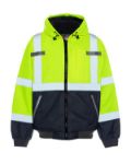Picture of Occunomix UHV883 WARM UP GREY BOTTOM BOMBER JACKET - Type R Class 3