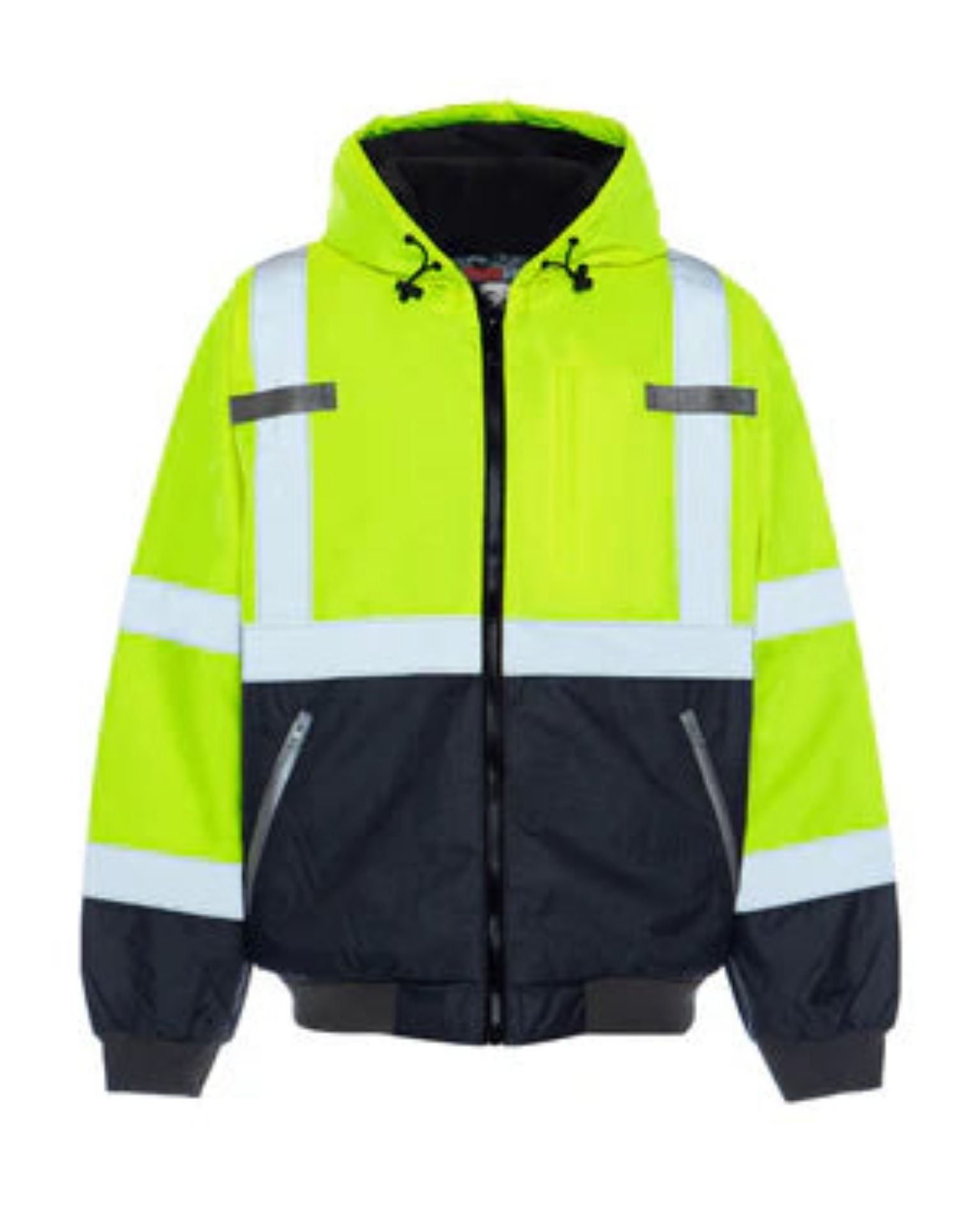 Picture of Occunomix UHV883 WARM UP GREY BOTTOM BOMBER JACKET - Type R Class 3