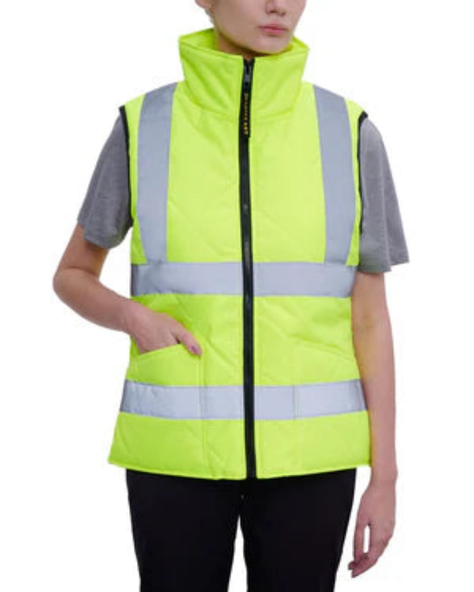 Picture of Occunomix UHV995 WOMEN'S WARM UP QUILTED VEST - Type R Class 2