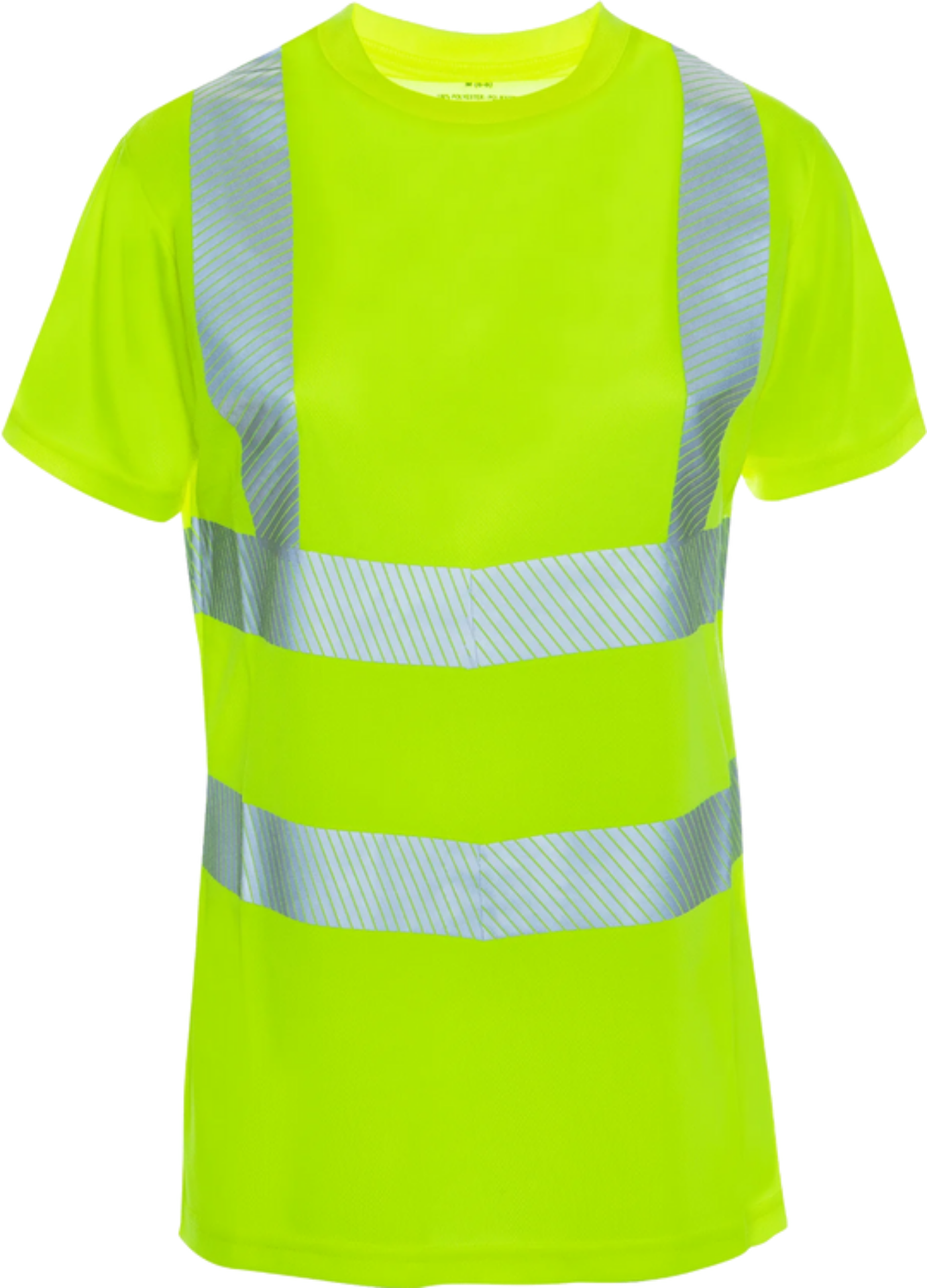 Picture of Occunomix UHV997 WOMEN'S BIRDSEYE KNIT SEGMENTED TAPE T-SHIRT - Type R Class 2