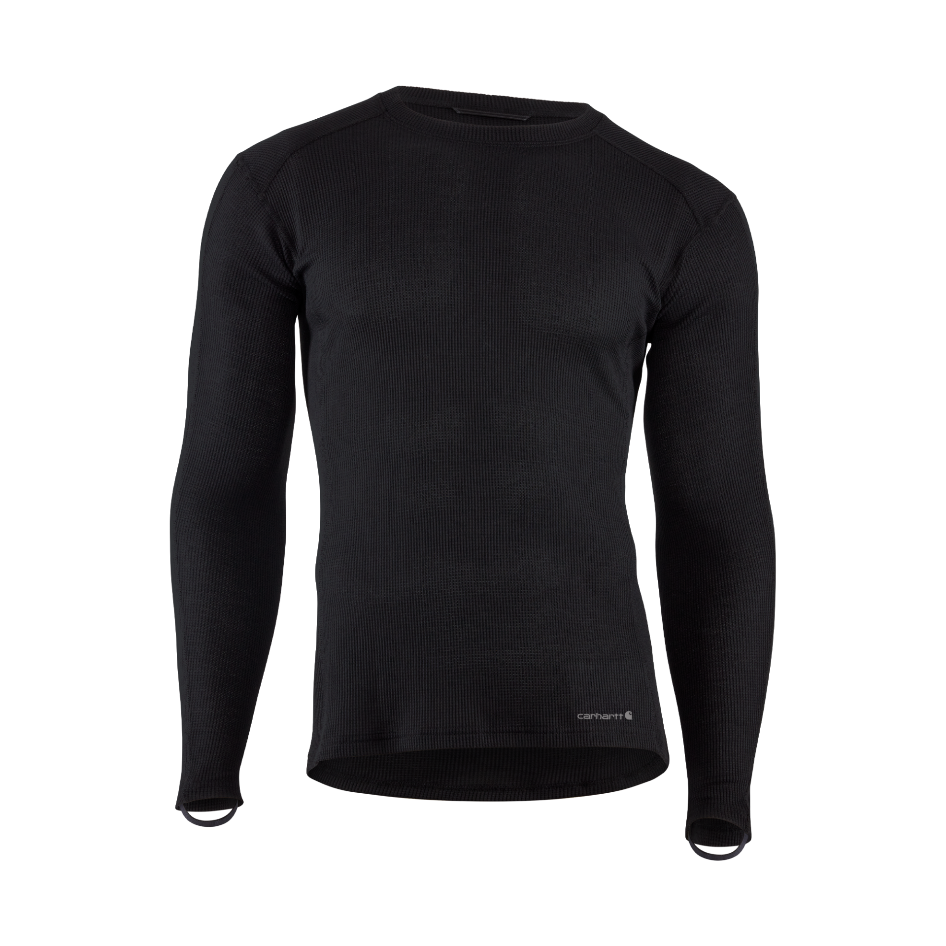 Picture of Carhartt UM0113-M UM0113-M Force Midweight Waffle Base Layer Crewneck Top