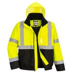 Picture of Portwest US363 Hi-Vis Two Tone Bomber Jacket