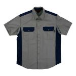Picture of Tough Duck WS18 S/S STRETCH RIPSTOP COLOR BLOCK SHIRT
