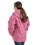 Picture of Berne  BHJ41 Girls' Sherpa-Lined Softstone Duck Hooded Jacket