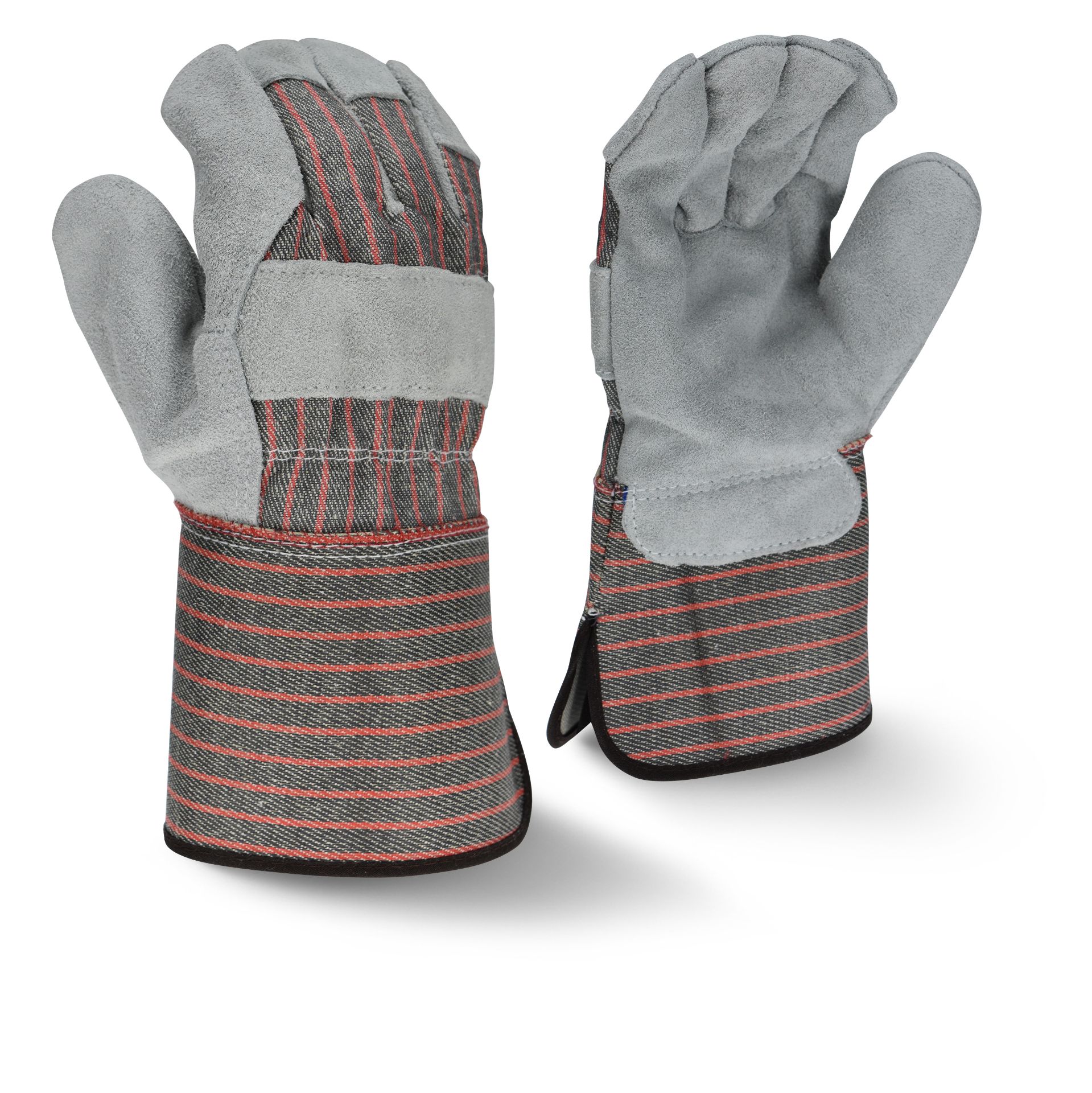 Picture of Radians RWG3103G Radians RWG3103G Economy Shoulder Gray Split Cowhide Leather Glove