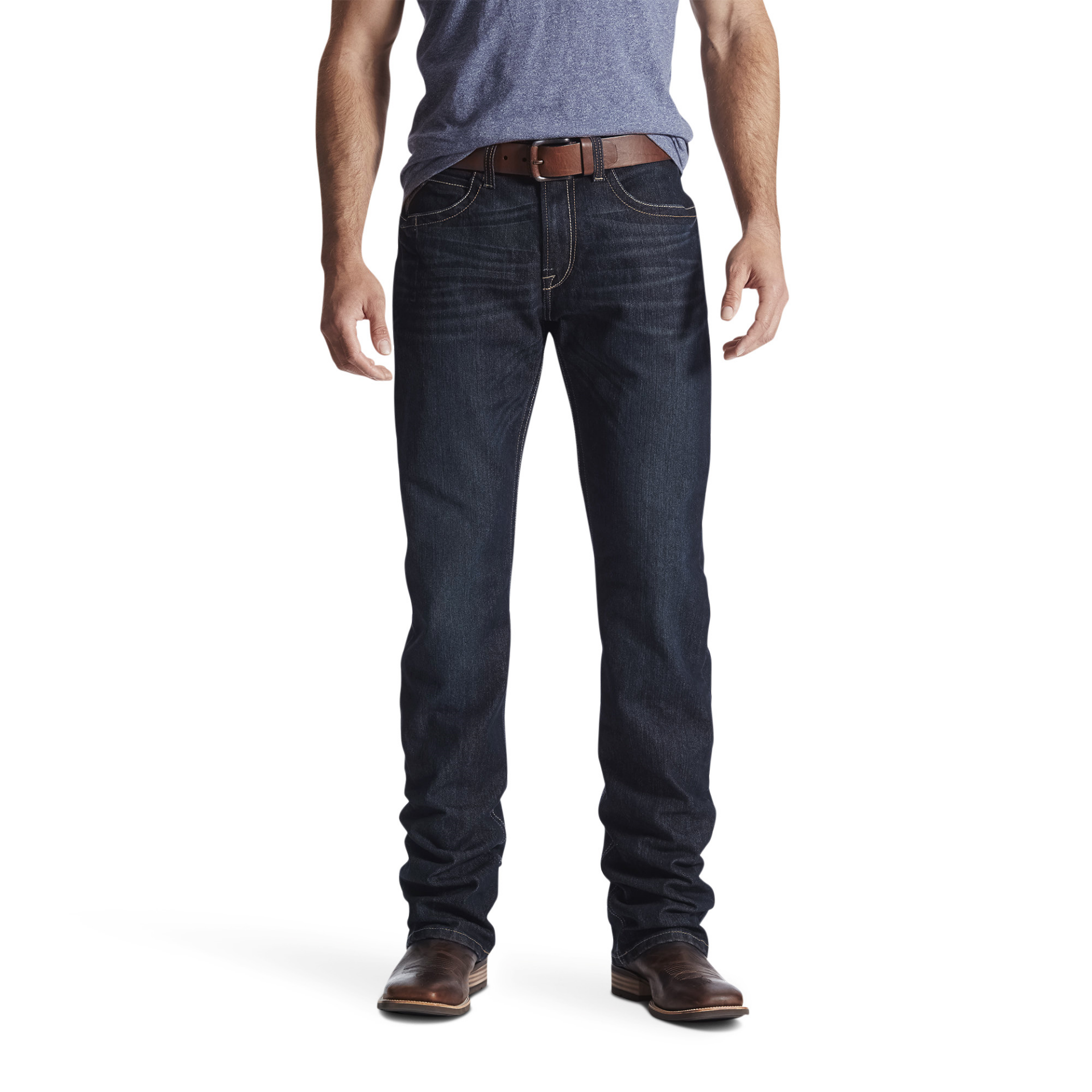 Picture of Ariat 10016220 Rebar M4 Relaxed DuraStretch Edge Boot Cut Jean