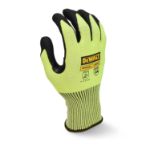 Picture of DEWALT DPG855T DEWALT DPG855T Hi-Vis Foam Nitrile A4 Cut Glove Tagged