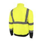 Picture of Radians SJ34B-3 Radians SJ34B-3 Class 3 Color Blocked 1/4 Zip Sweatshirt