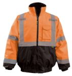 Picture of Occunomix LUX-350-JB 2-IN-1 BLACK BOTTOM QUILTED BOMBER JACKET