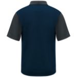 Picture of Red Kap® SK56 Men's Short Sleeve Performance Knit® Color-Block Polo