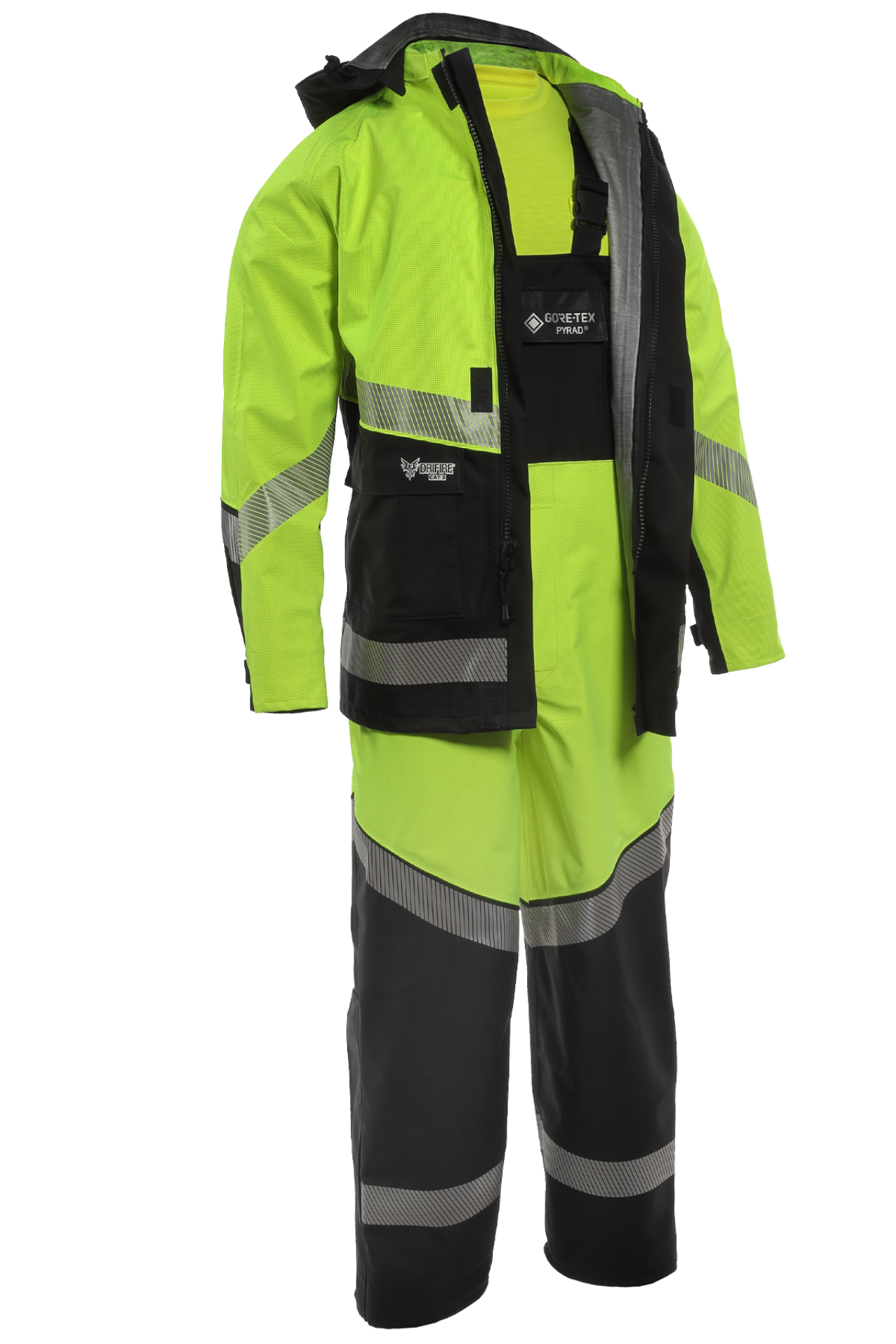 Picture of KITHYDRO2-YB-_ _ DRIFIRE HYDROlite FR 2.0 Rainwear Kit Class 3