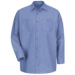 Picture of Red Kap® SP14-SOLID Men's Long Sleeve Industrial Work Shirt