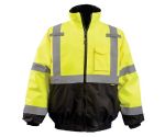 Picture of Occunomix LUX-350-JB 2-IN-1 BLACK BOTTOM QUILTED BOMBER JACKET