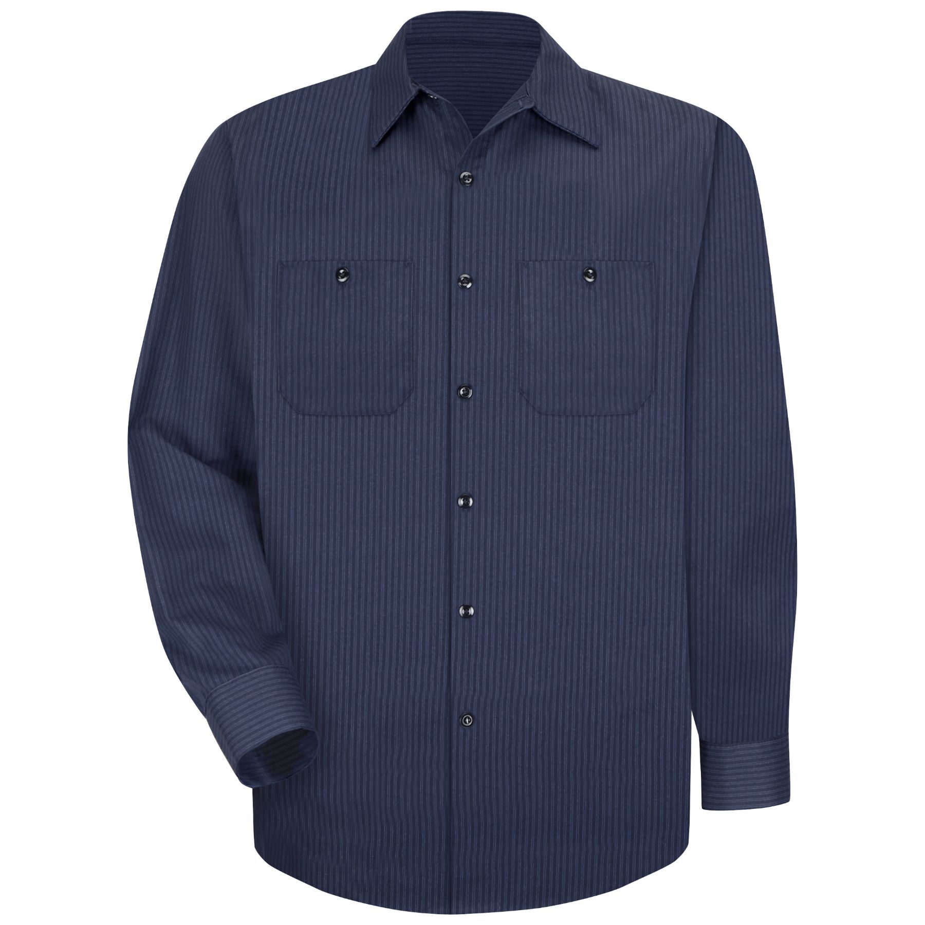 Red Kap®  Men's Long Sleeve Durastripe® Work Shirt