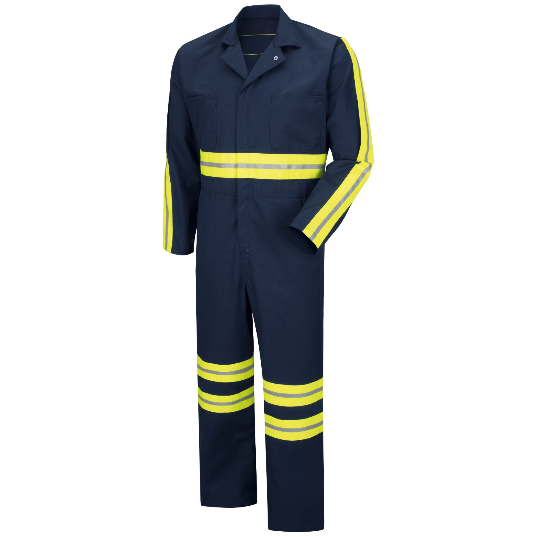 Red Kap®  Enhanced Visibility Twill Action Back Coverall