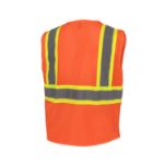 Picture of Radians SV232-2 Radians SV232 Class 2 Mesh Surveyor Vest with Side Seam Zippers and Two-Tone Tape