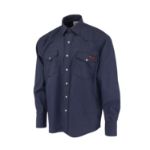 Picture of Radians FRS-004 Radians FRS-004 VolCore® CAT 2 Vented Pearl Snap FR Shirt