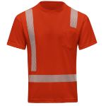 Picture of Red Kap® SK25 Hi-Visibility Short Sleeve Performance Core Tee, Type R, Class 2