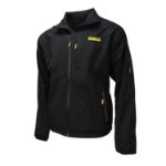 Picture of DEWALT DCHJ090BD1 DEWALT Men's Heated Structured Soft Shell Jacket Kitted Black