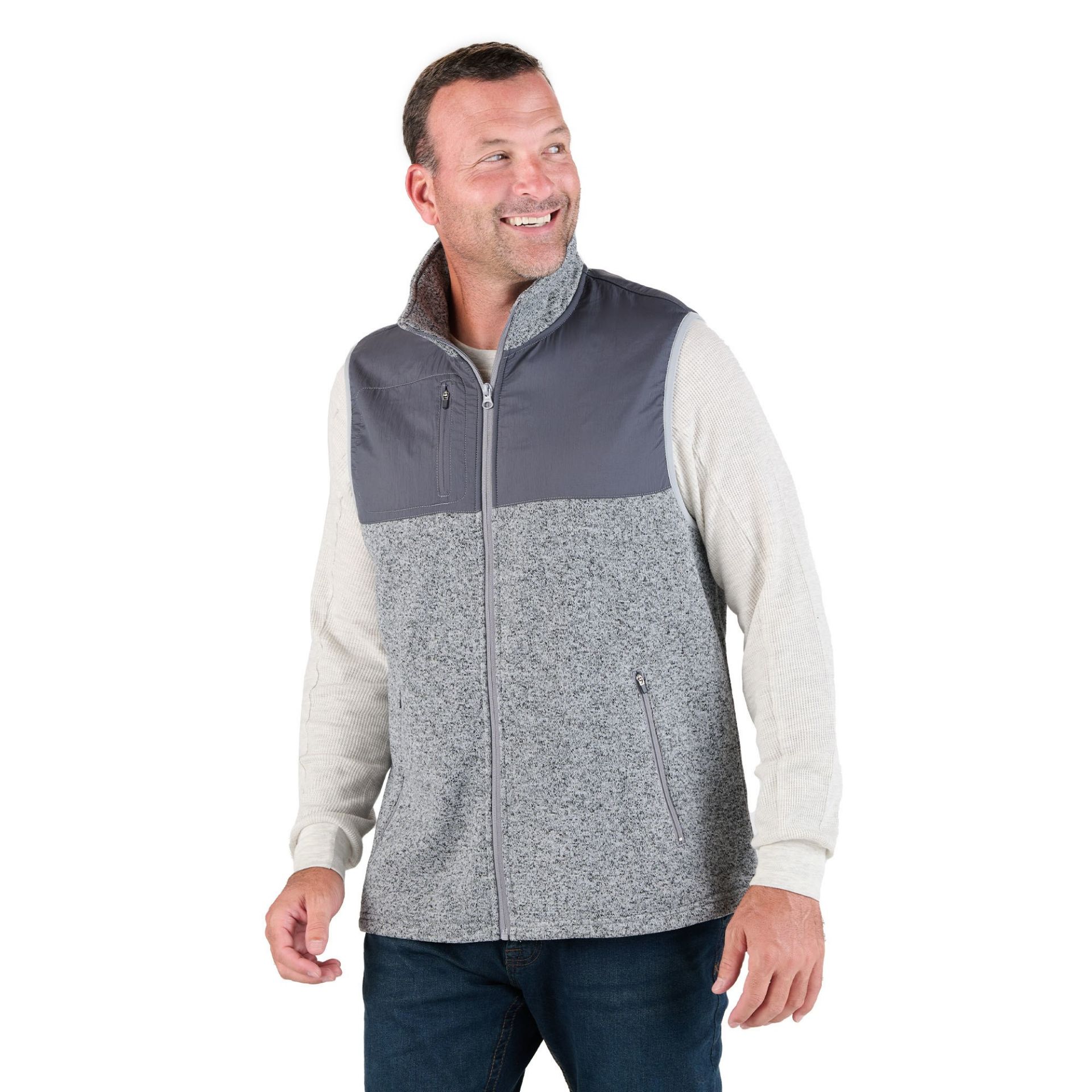 Picture of Berne  V713 Flex Knit Sweater Vest