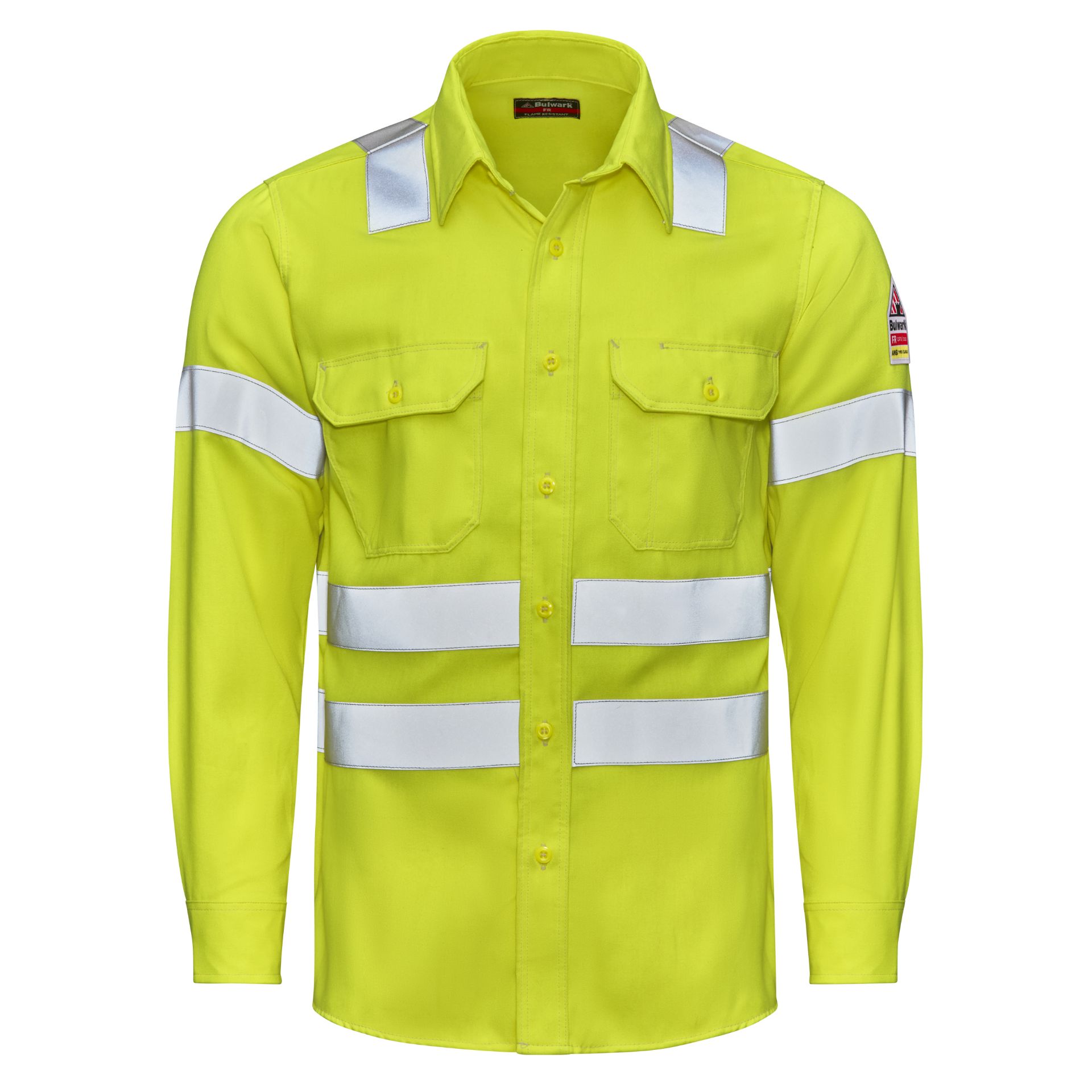 Picture of Bulwark® S1W2 Men's Hi-Visibility Work Shirt
