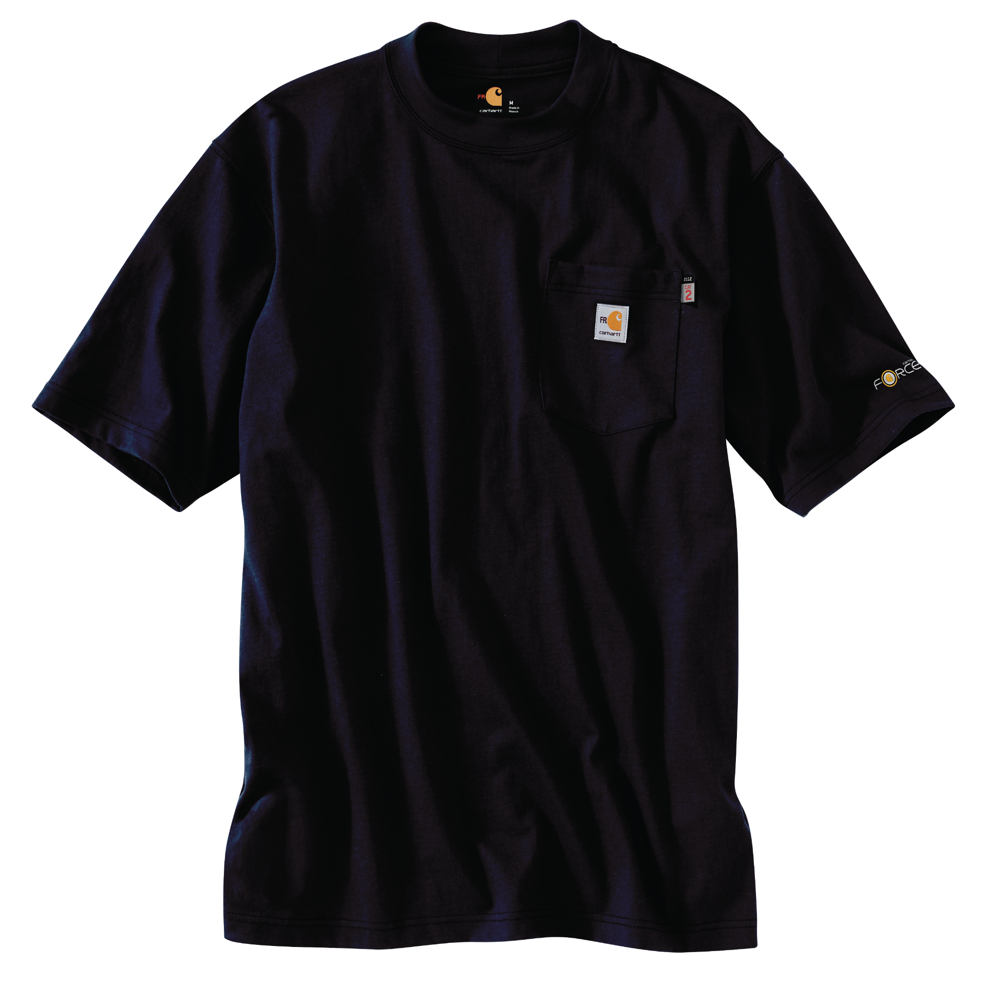 Picture of Carhartt 100234 Mens Flame Resistant Force Loose Fit Midweight Short-Sleeve Pocket T-Shirt
