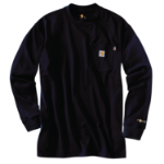 Picture of Carhartt 100235 Mens Flame Resistant Force Loose Fit Midweight Long-Sleeve Pocket T-Shirt