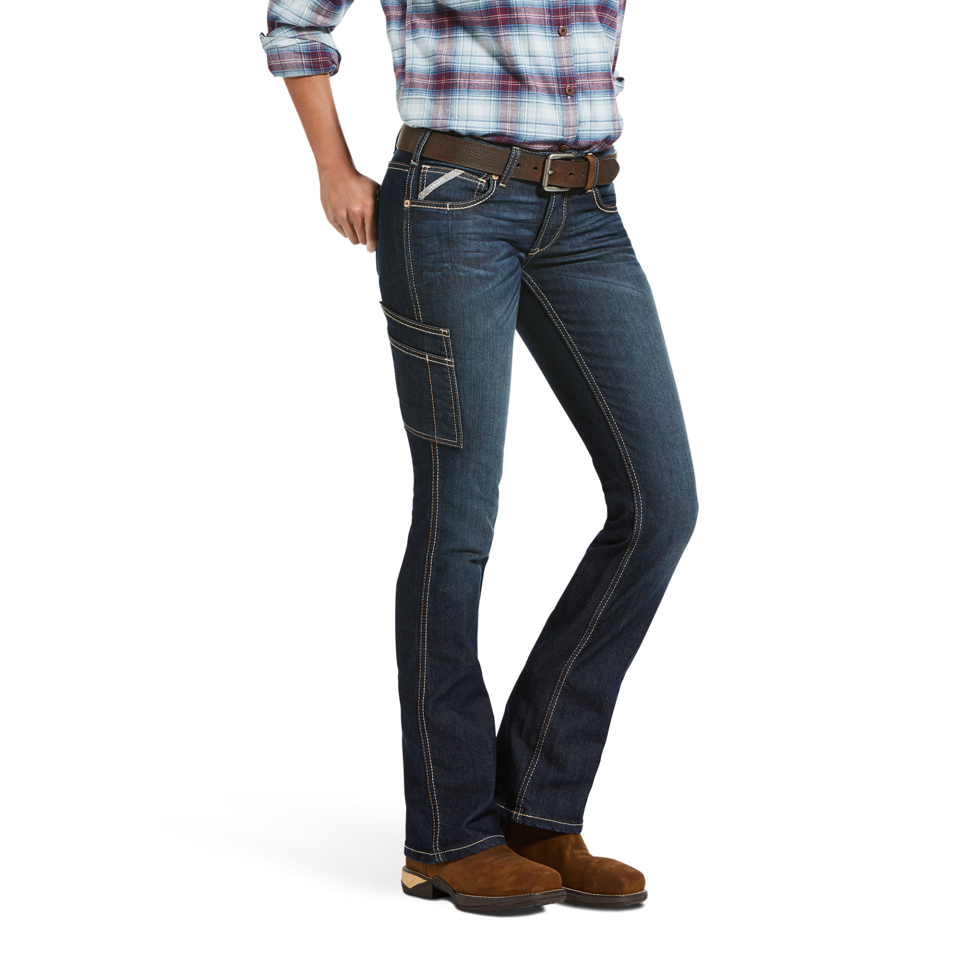 Picture of Ariat 10032462 REBAR RIVETER BOOT JEAN