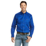 Picture of Ariat 10034225 SOLID TWILL  FTD LS SHRT